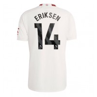 Stroje piłkarskie Manchester United Christian Eriksen #14 Koszulka Trzeciej 2023-24 Krótki Rękaw